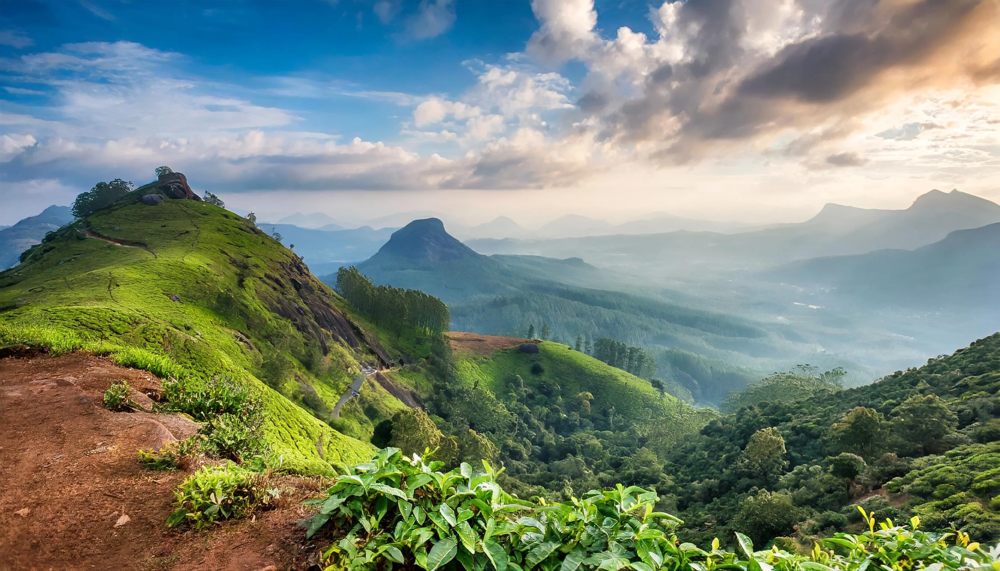 Scenery in Western Ghats